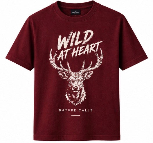 "Wild at Heart" Graphic Tee